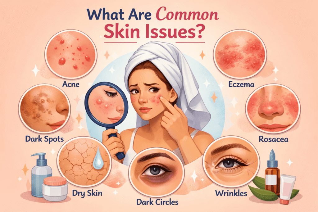 What Are Common Skin Issues | Best Causes, Symptoms- 2026