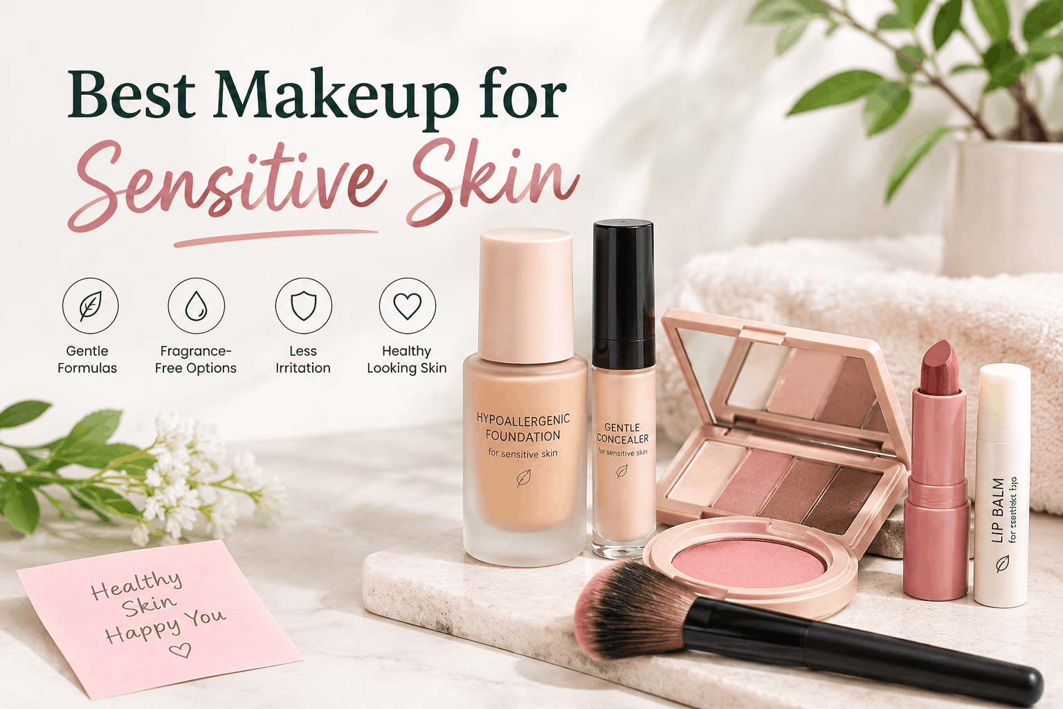 best makeup for sensitive skin